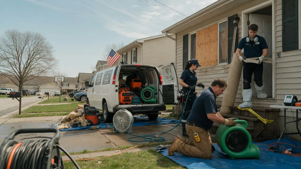 Water Damage Restoration in Moseley, VA near me